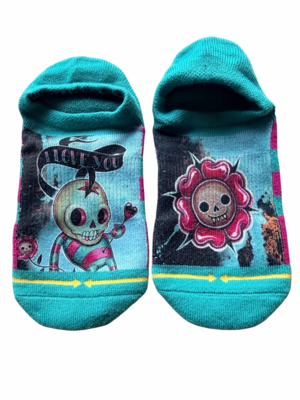 MERGE4 x Caia Koopman "Love U" No Show Lite Socks